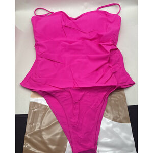 Women's One Piece Swimsuits Tummy Control Bathing Suits for Women Square Neck...